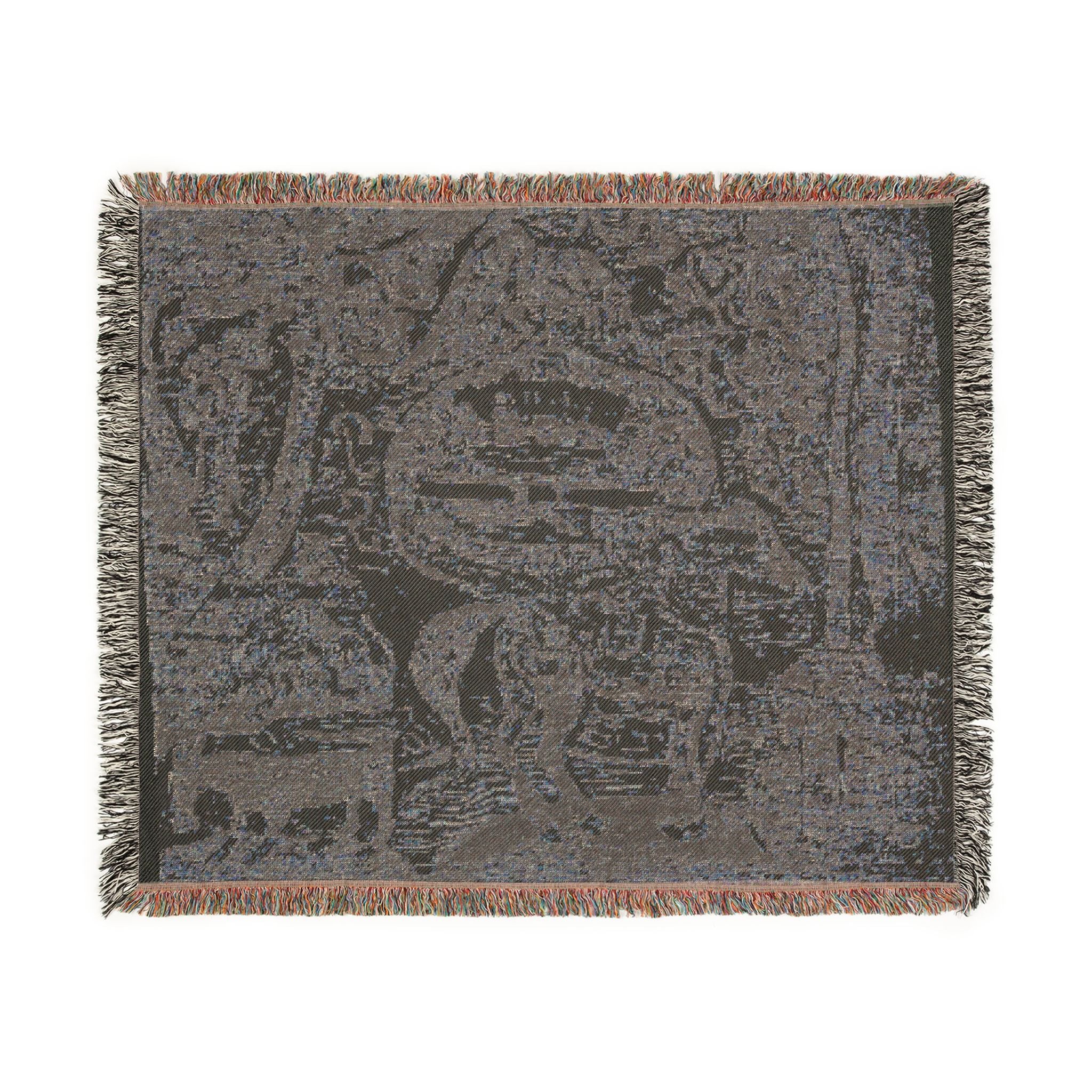 Paul Gauguin - Horse, with Other Animals and Ornaments | Woven Tapestry Blanket
