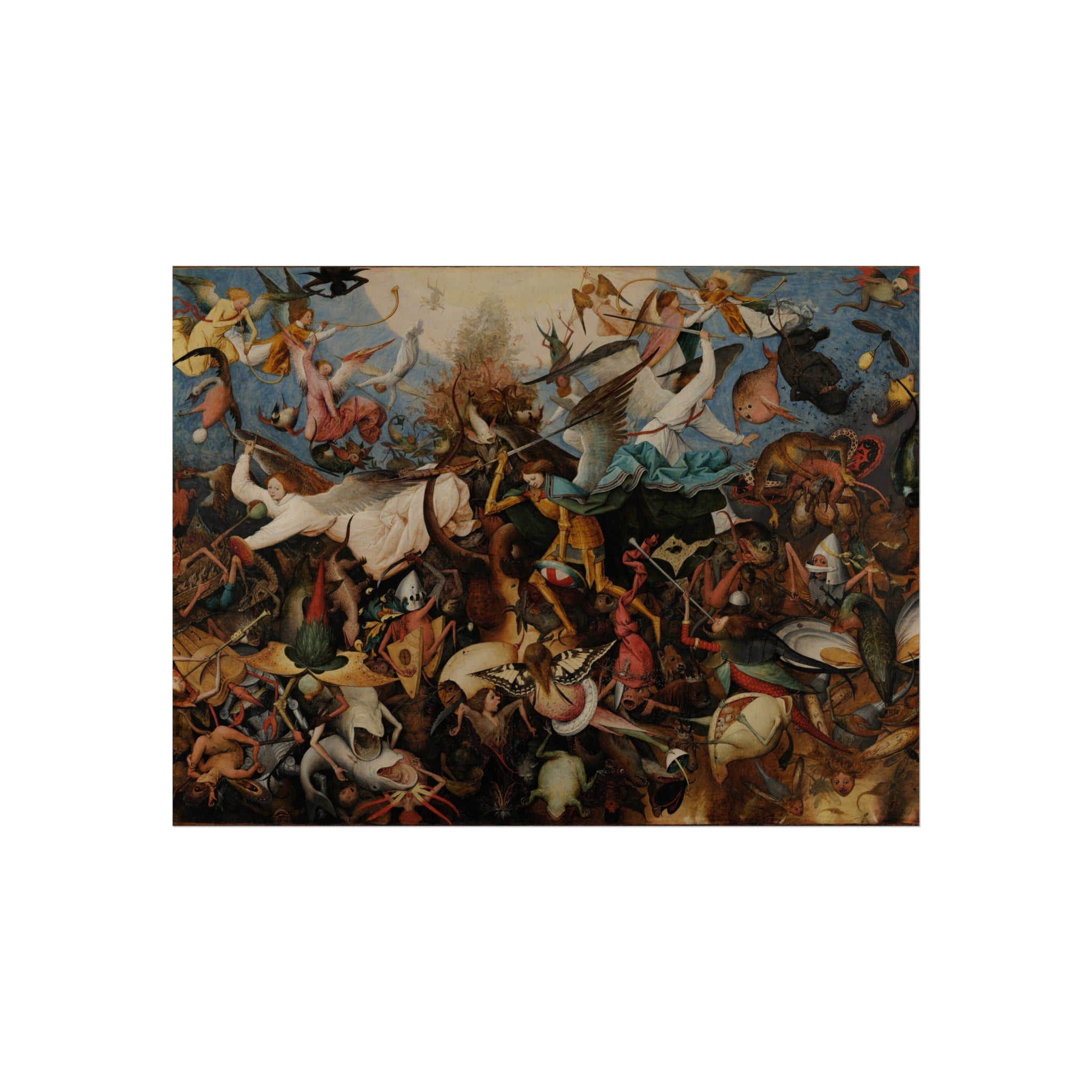 Pieter Bruegel the Elder - The Fall of the Rebel Angels - Google Art Project | Fine Art Poster