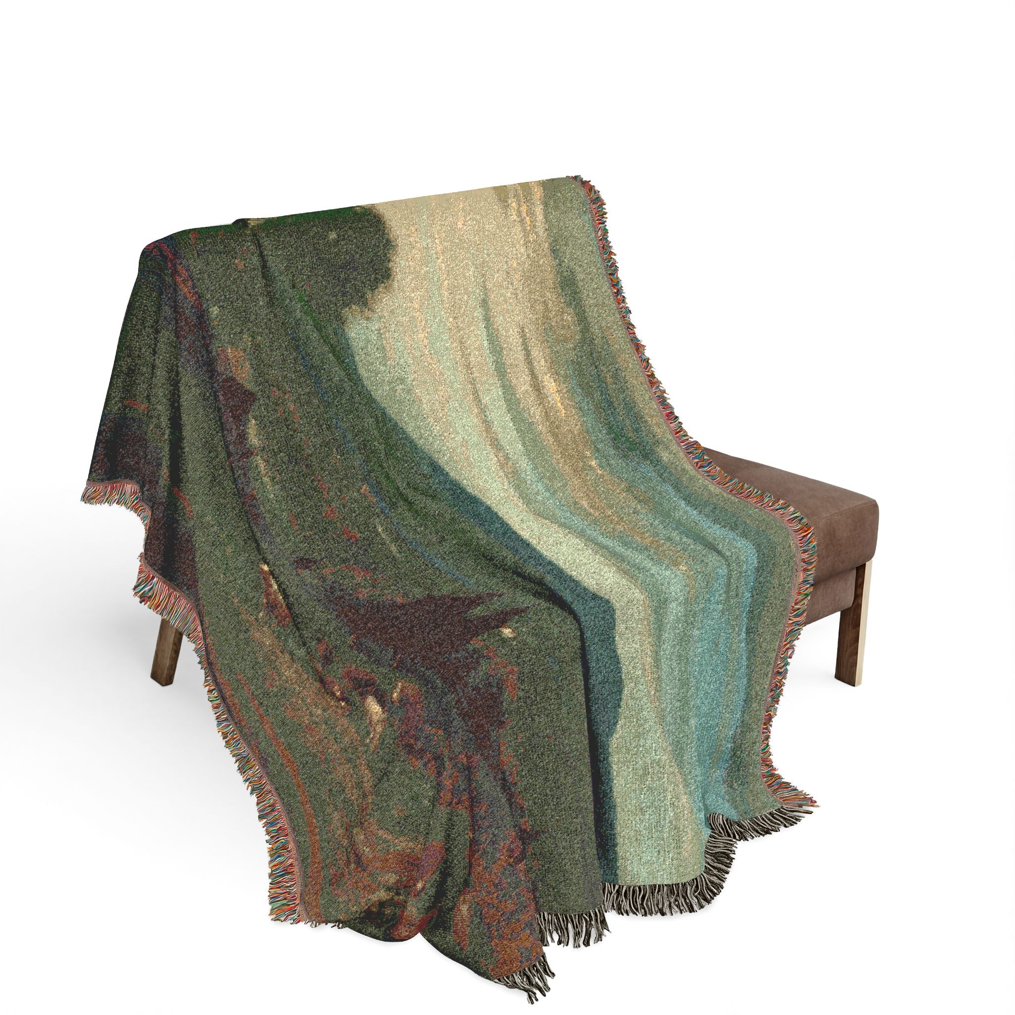 Summer in the Catskills George Inness Tapestry Blanket