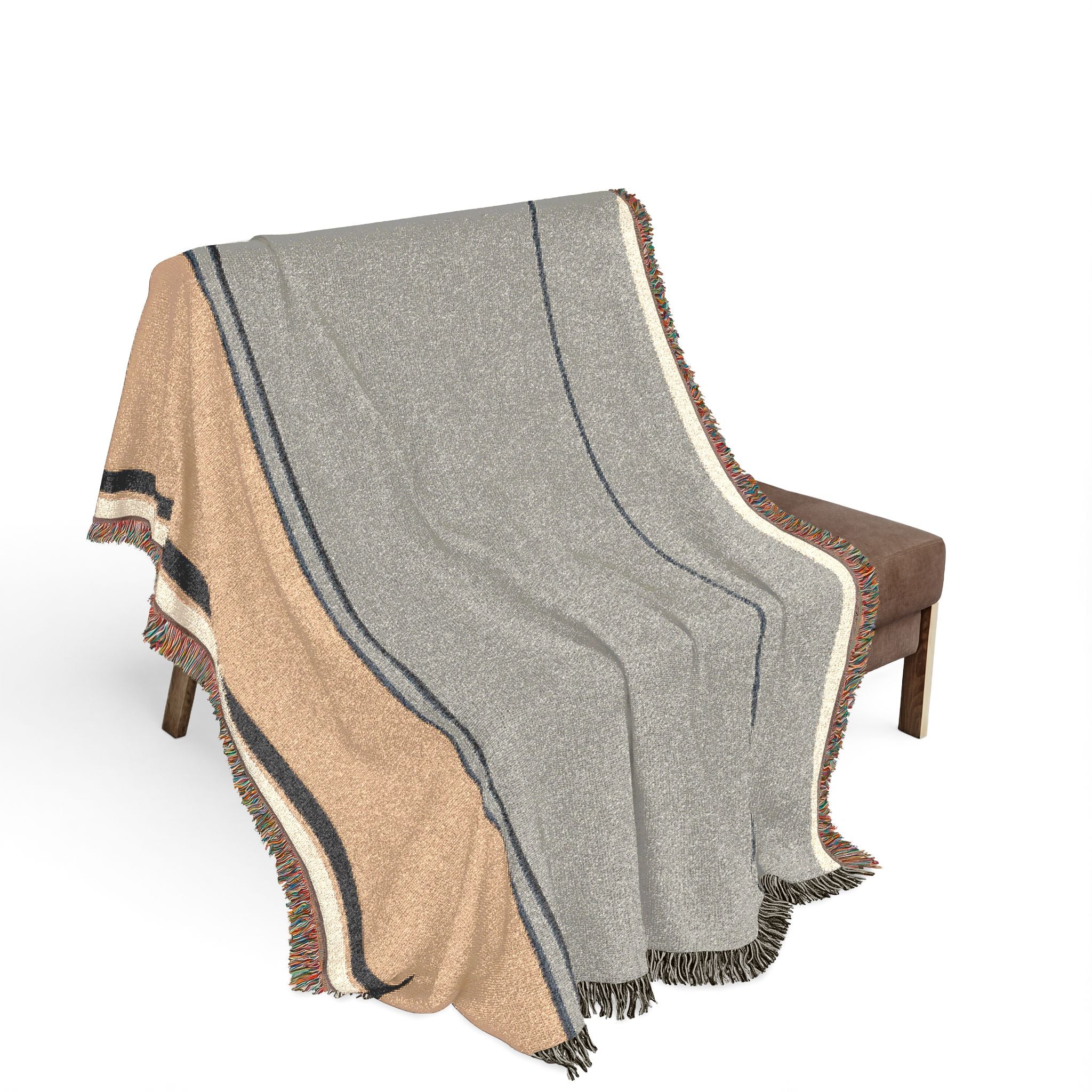 Ember Throw — Taupe · Honey · Slate