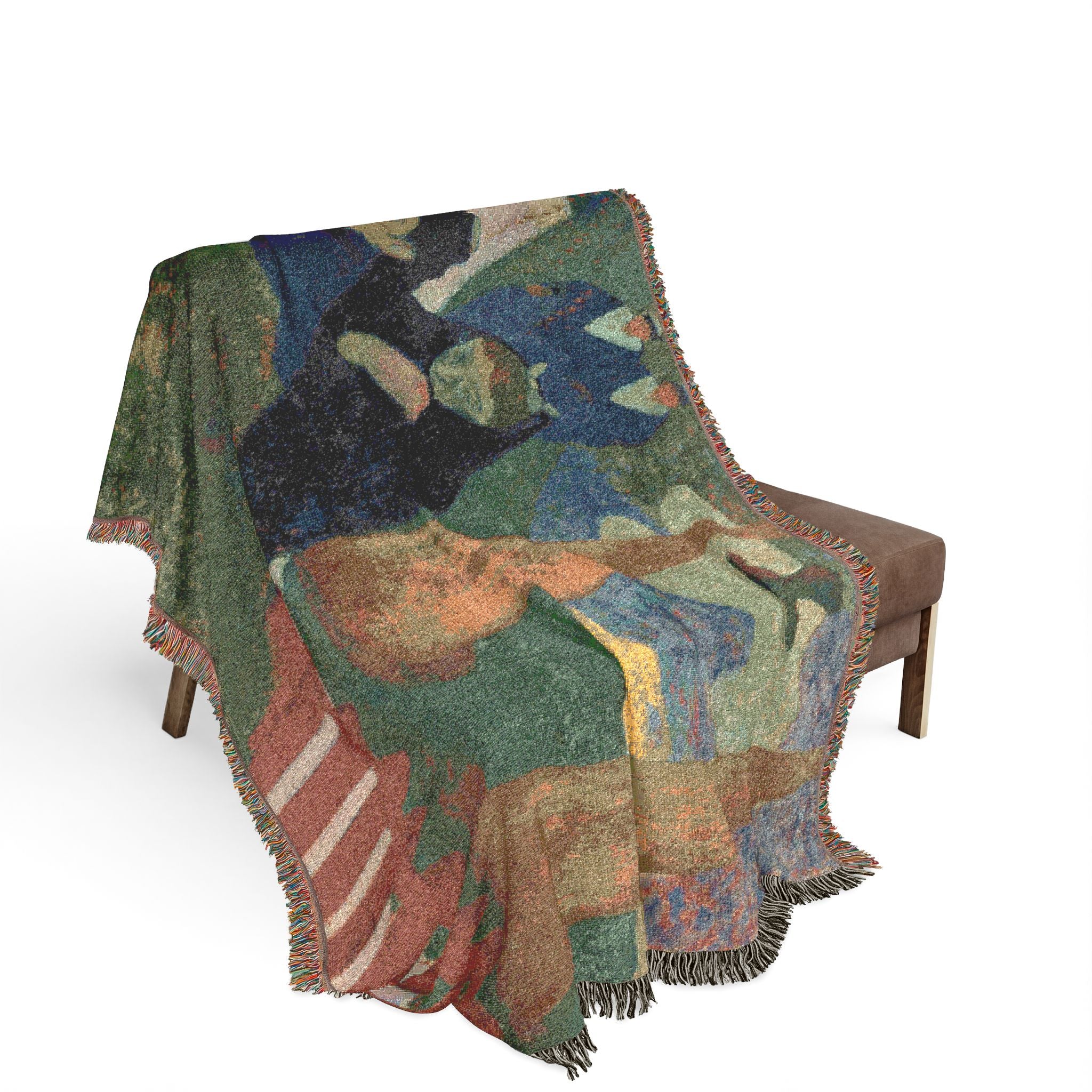Arlésiennes (Mistral) Paul Gauguin Tapestry Blanket