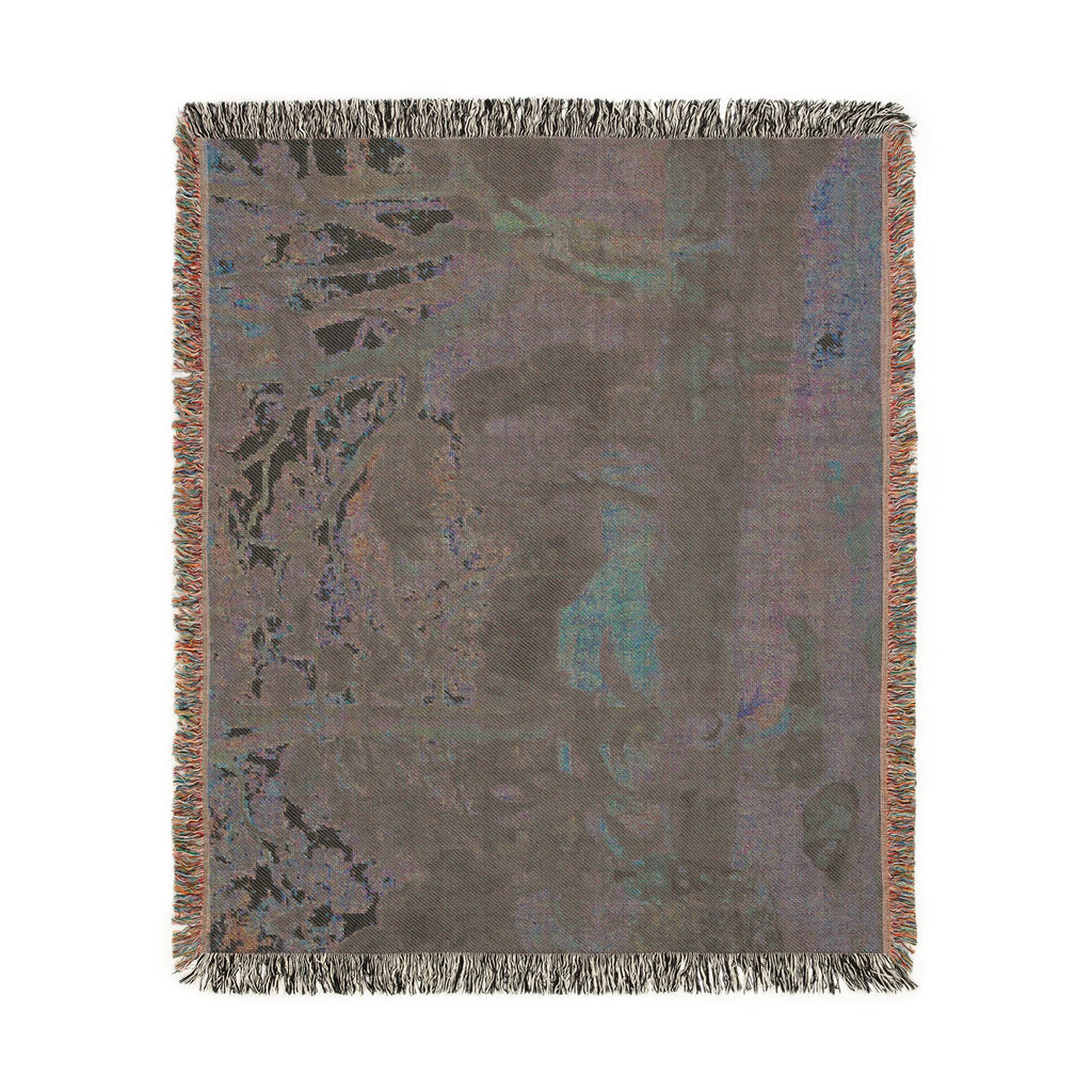 Paul Gauguin - Te raau rahi (The Big Tree) | Woven Tapestry Blanket