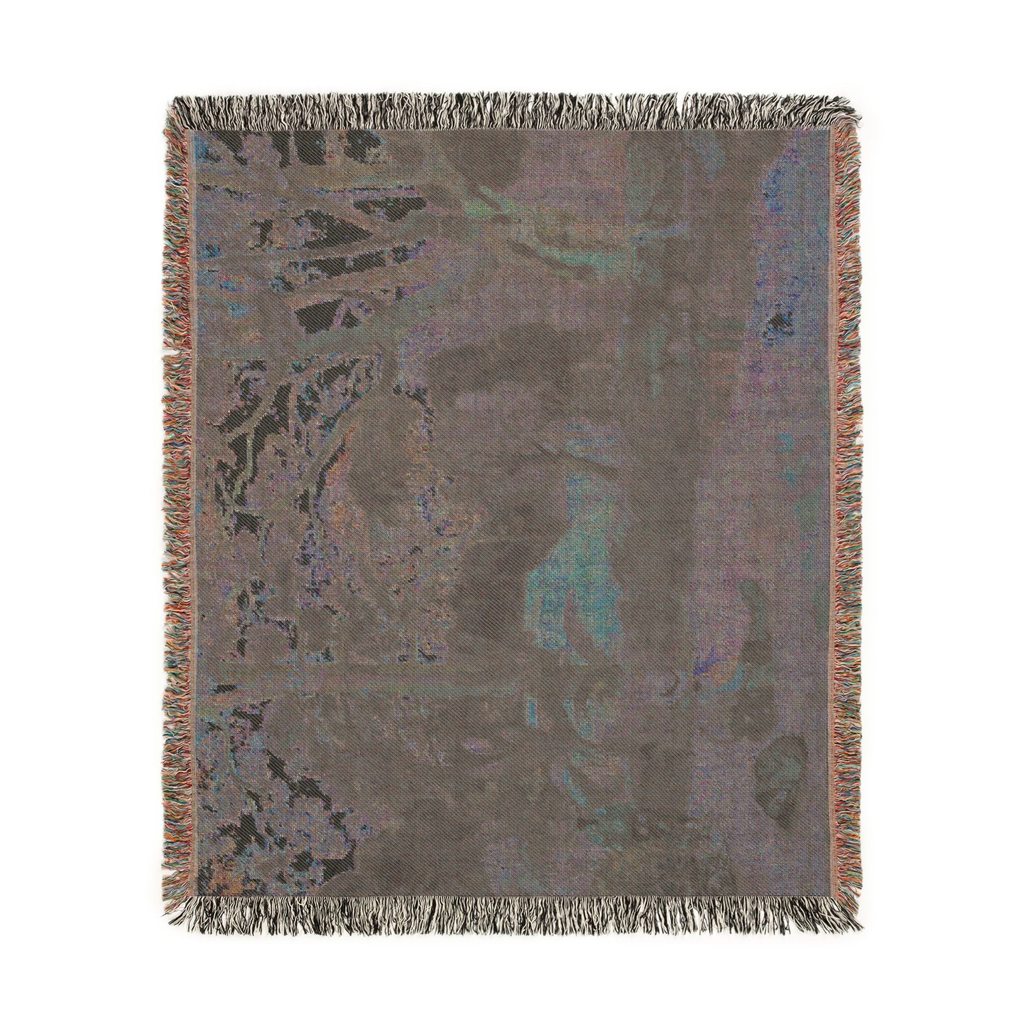 Paul Gauguin - Te raau rahi (The Big Tree) | Woven Tapestry Blanket