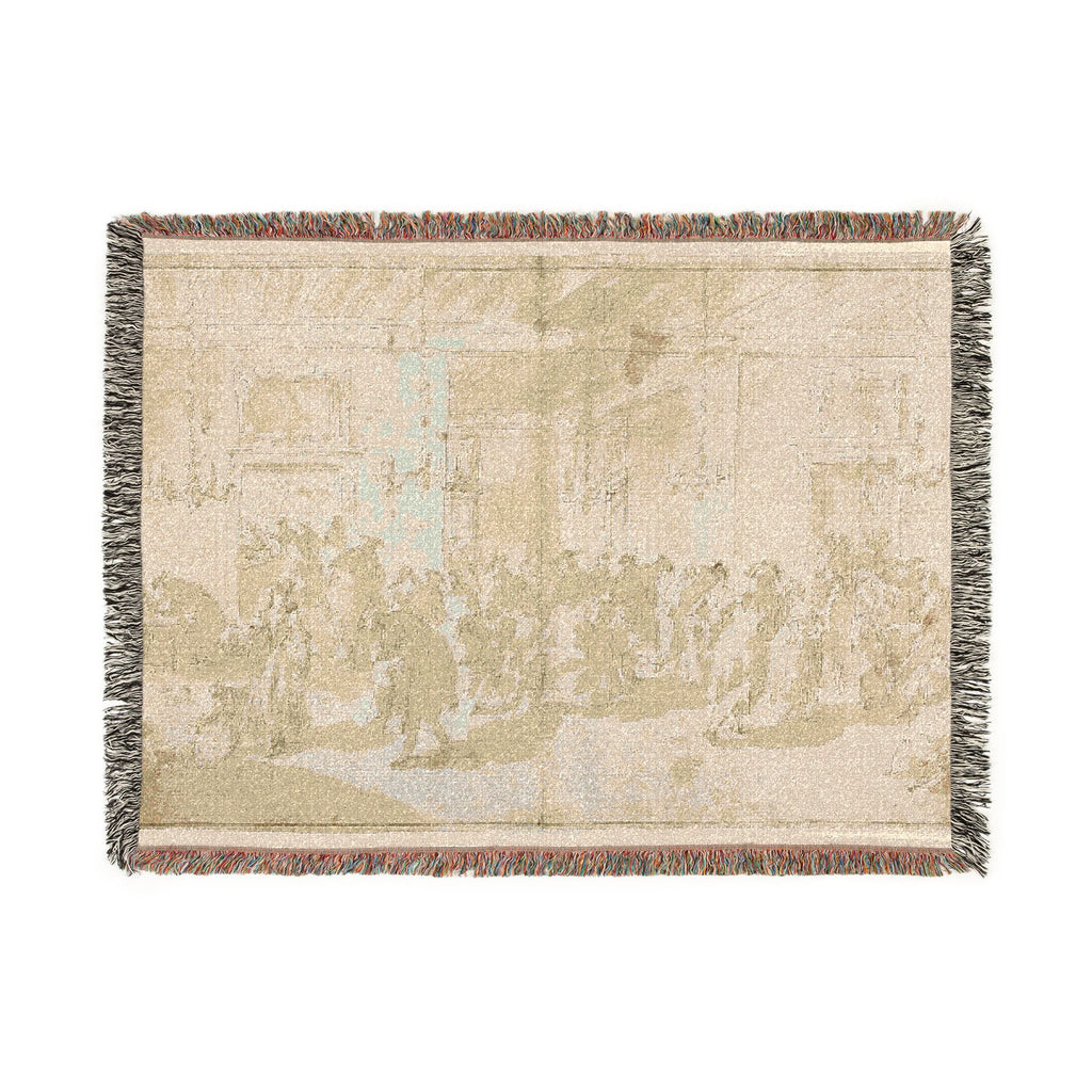 Giovanni Antonio Guardi - Il Ridotto | Woven Tapestry Blanket