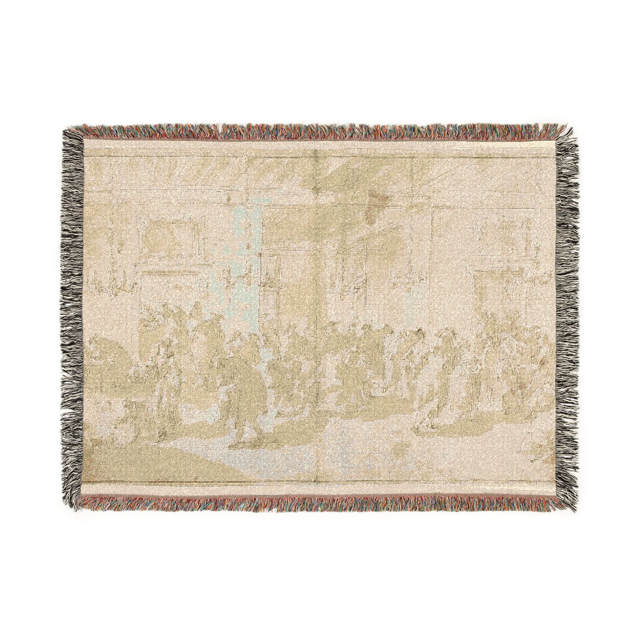 Giovanni Antonio Guardi - Il Ridotto | Woven Tapestry Blanket