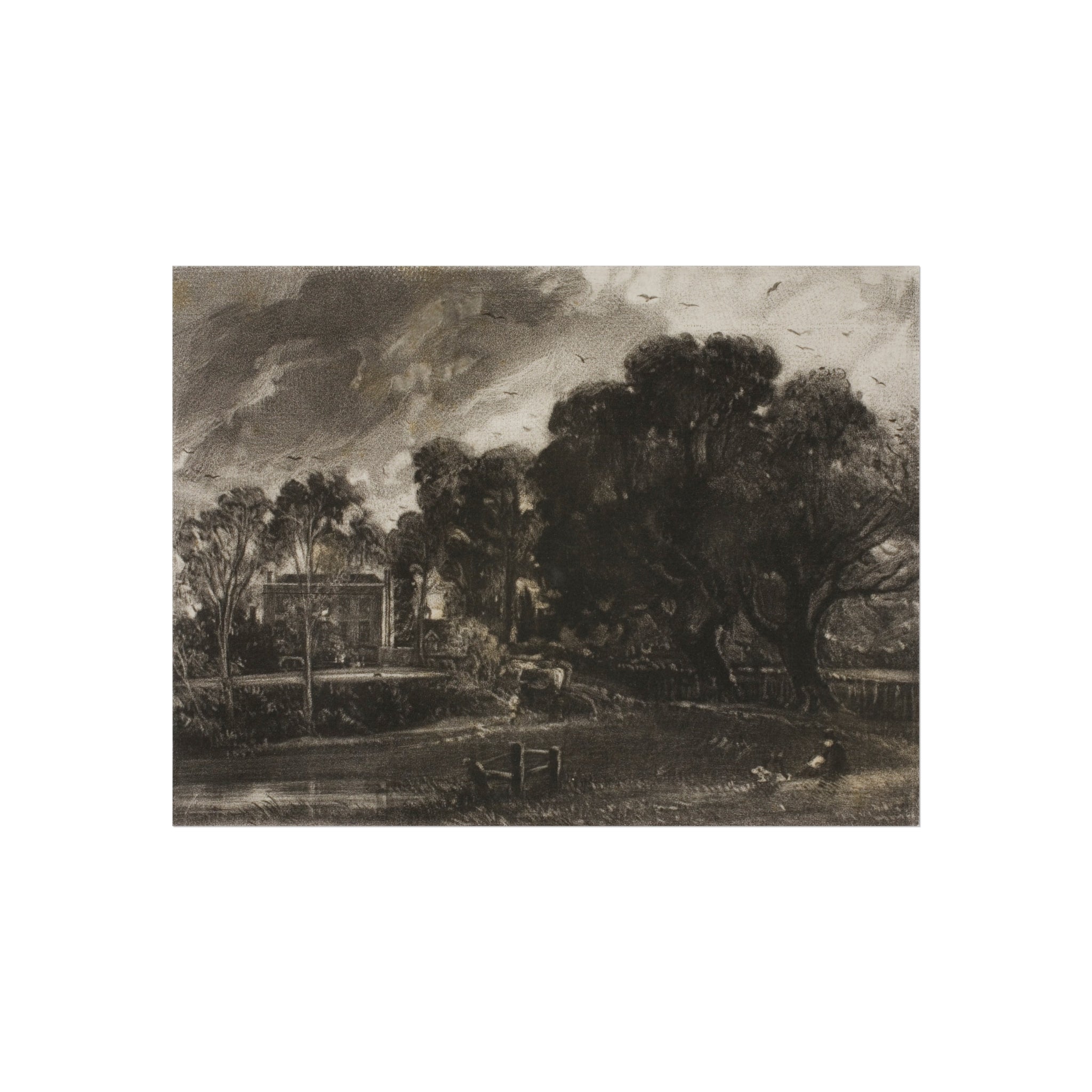 David Lucas - Frontispiece, to Mr. Constable's English Landscape, East Bergholt, Suffolk | Fine Art Poster