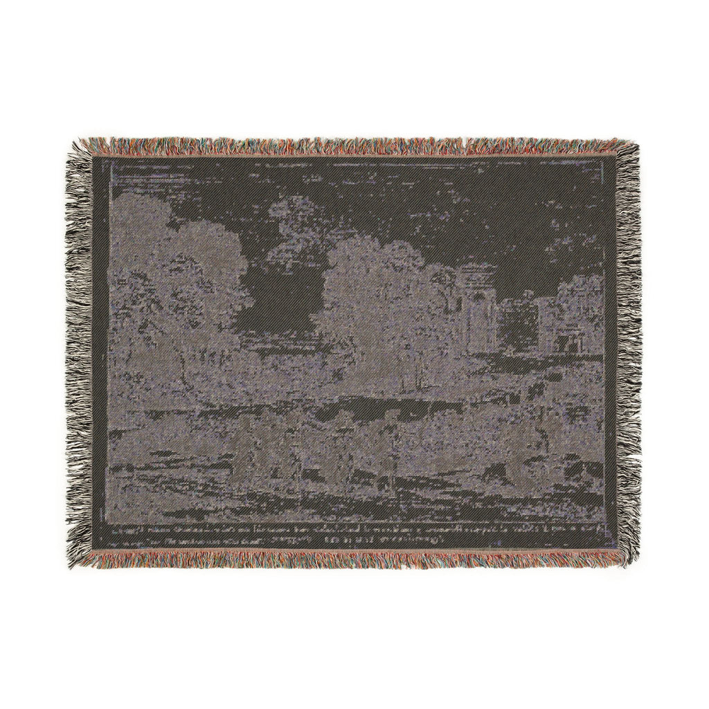 Claude Lorrain - Time, Apollo and the Seasons | Woven Tapestry Blanket