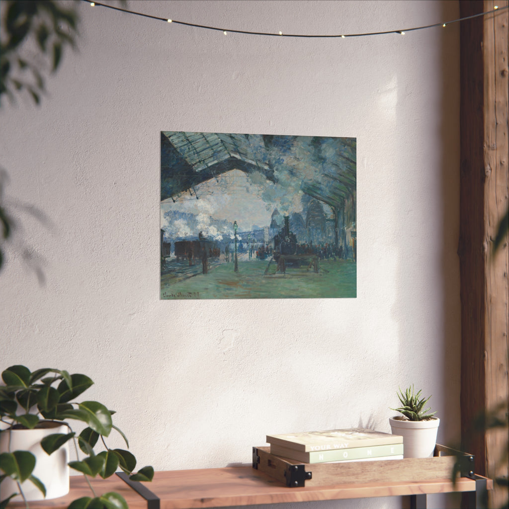 Claude Monet - Gare Saint-Lazare | Fine Art Poster