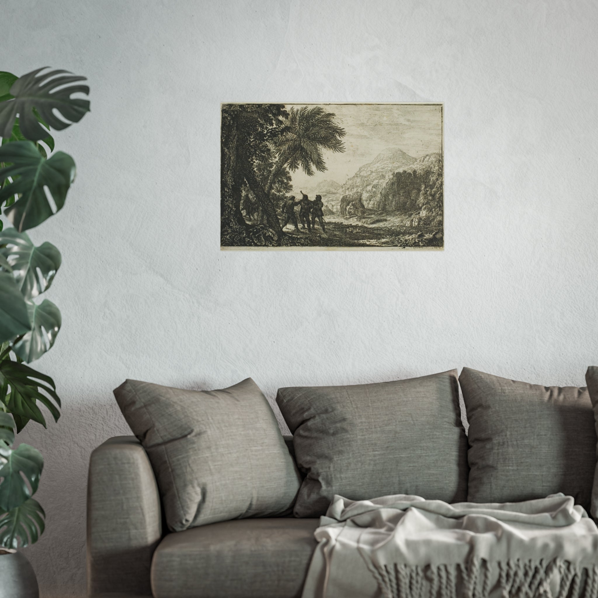 Claude Lorrain - Scene of Brigands | Fine Art Poster
