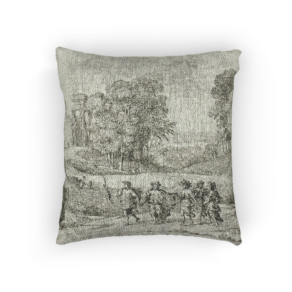 Claude Lorrain - Time, Apollo and the Seasons | Woven Pillow