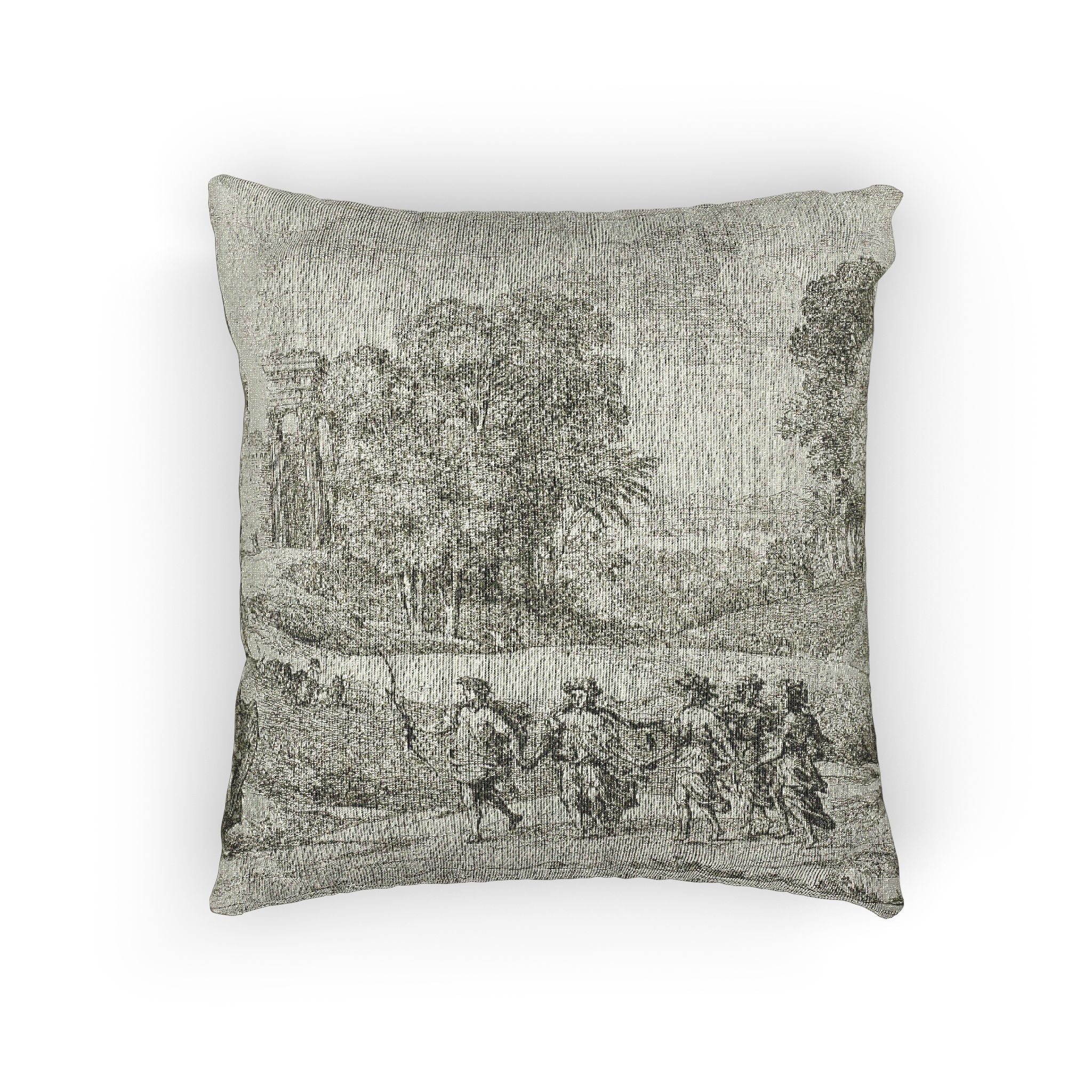 Claude Lorrain - Time, Apollo and the Seasons | Woven Pillow