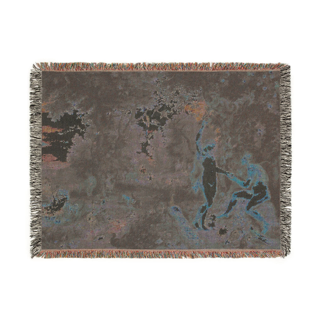 Jan Brueghel de Oude en Peter Paul Rubens - Het aards paradijs met de zondeval van Adam en Eva | Woven Tapestry Blanket