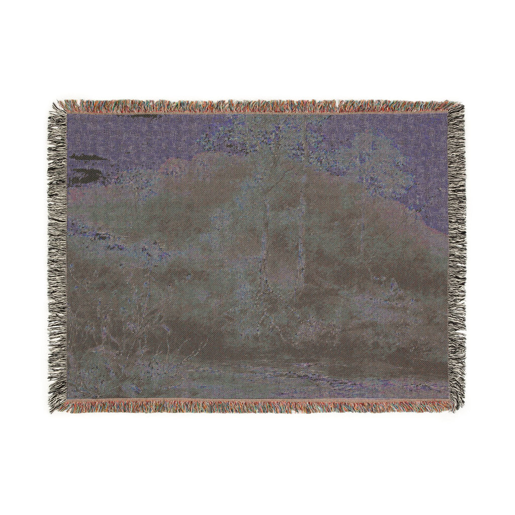 David Bates - Autumn River Scene, The Brook | Woven Tapestry Blanket