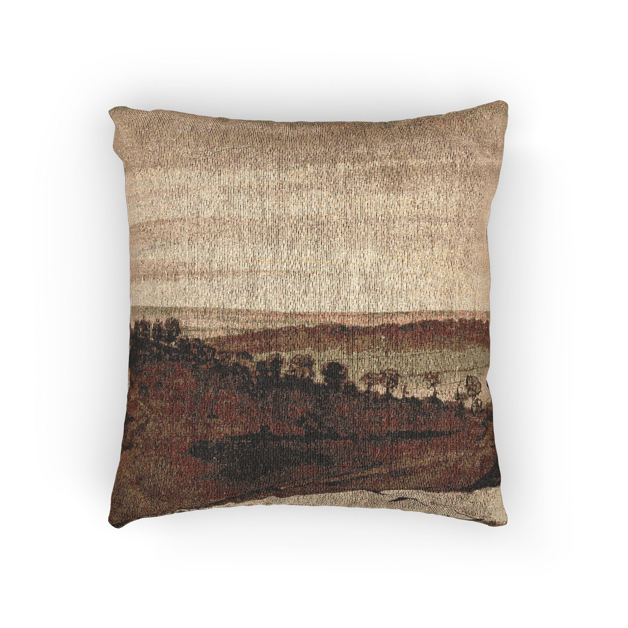 Claude Lorrain - Panorama from the Sasso | Woven Pillow