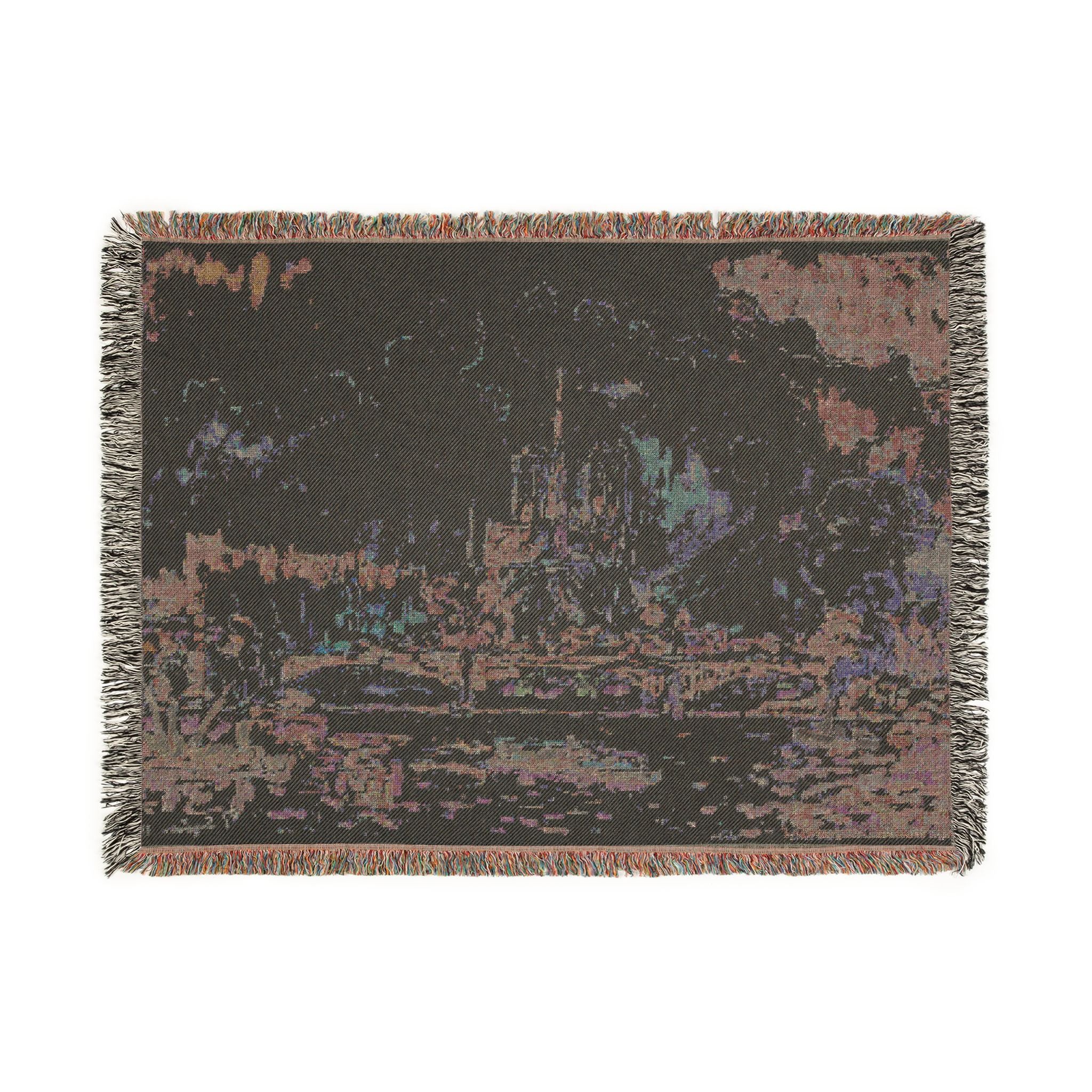 Paul Signac - Notre Dame | Woven Tapestry Blanket
