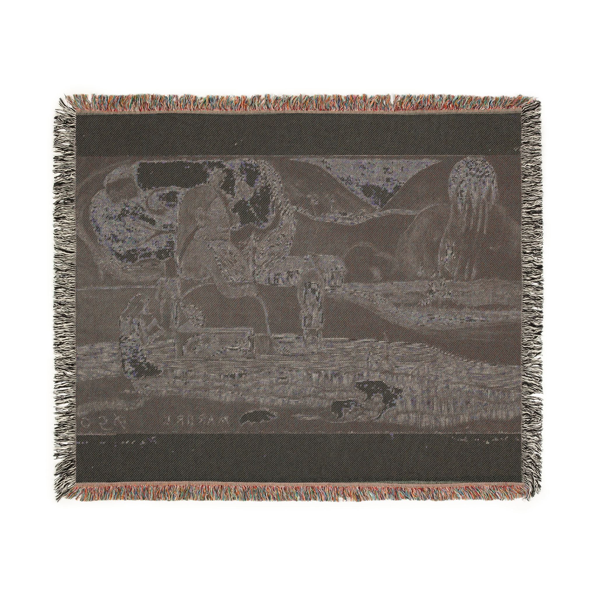 Paul Gauguin - Maruru (Offerings of Gratitude), from the Noa Noa Suite | Woven Tapestry Blanket