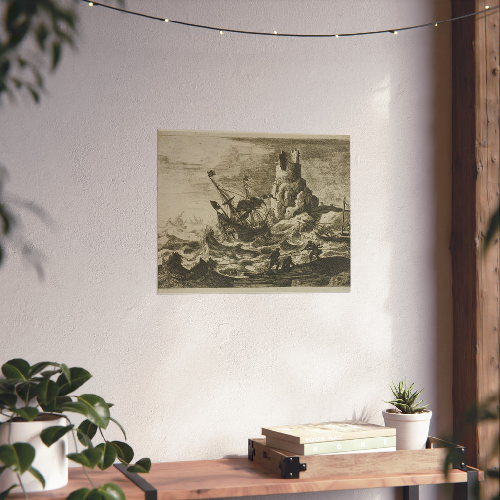 Claude Lorrain - The Shipwreck | Fine Art Poster