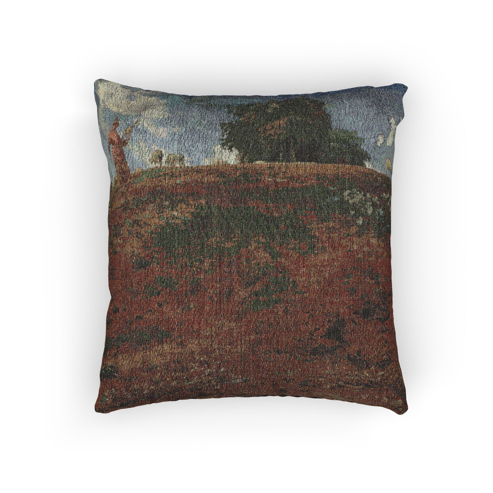 Jean François Millet - In the Auvergne | Woven Pillow