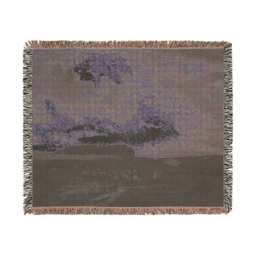 George Inness - The Storm | Woven Tapestry Blanket