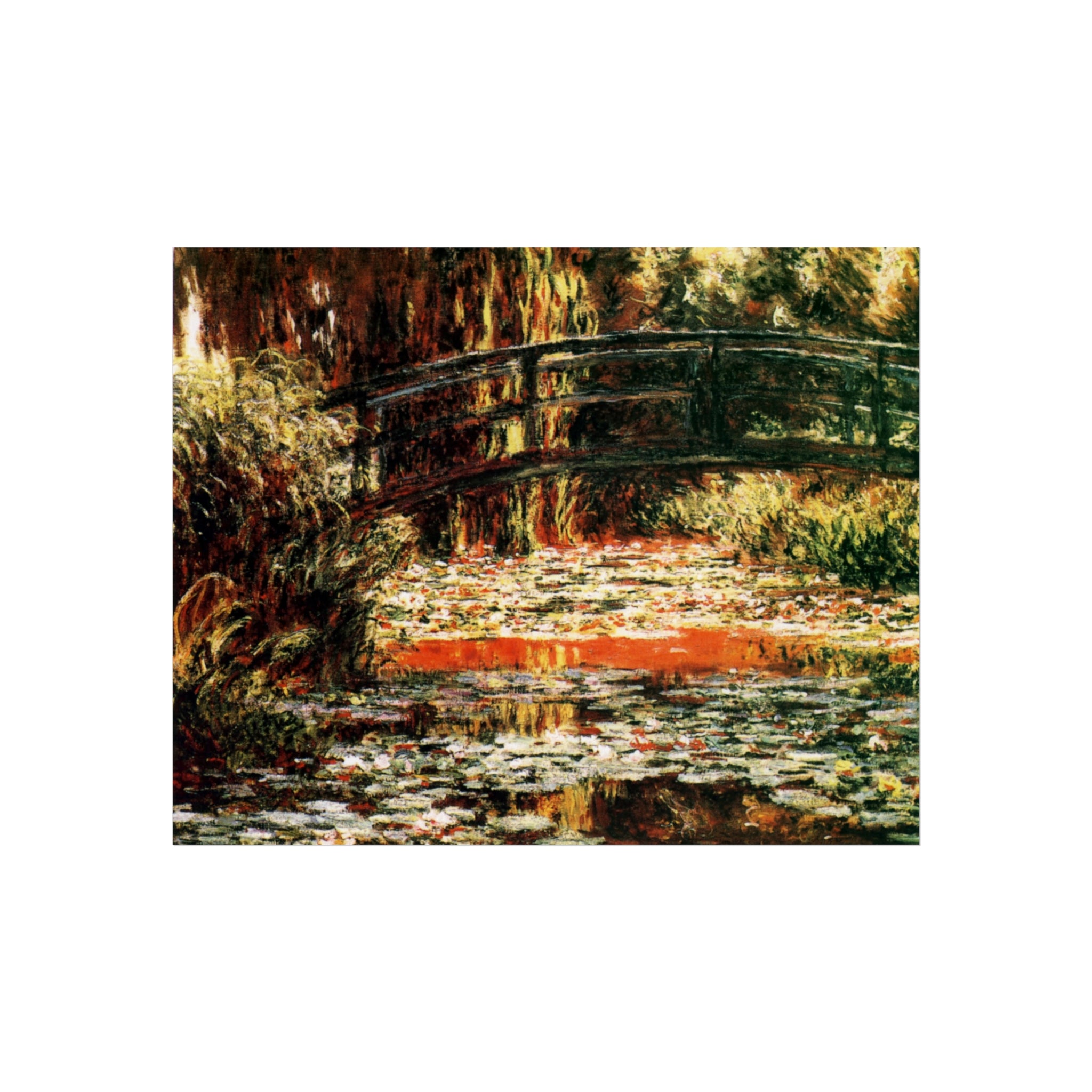 Claude Monet - Water Lily Pond | Fine Art Poster