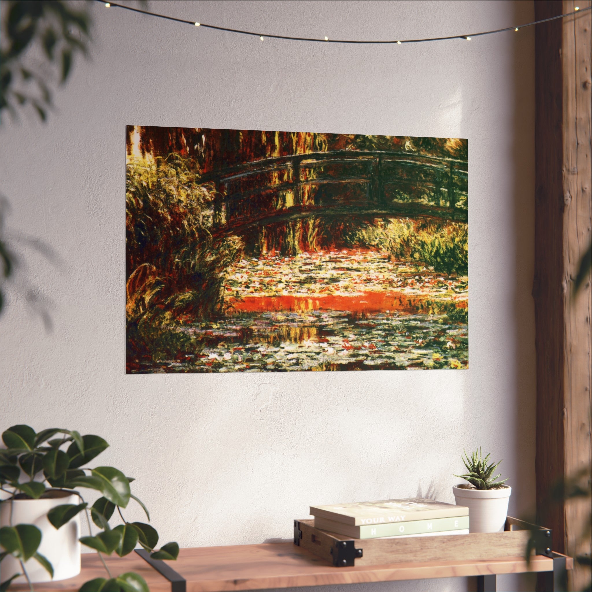 Claude Monet - Water Lily Pond | Fine Art Poster