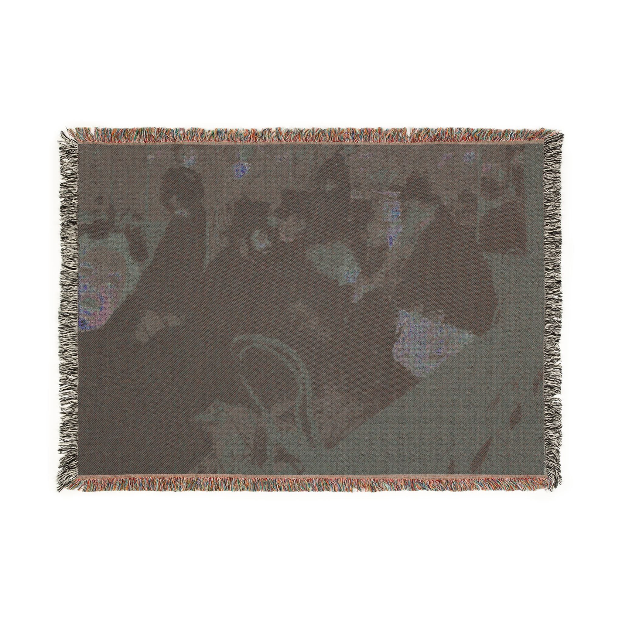 Henri de Toulouse-Lautrec - At the Moulin Rouge | Woven Tapestry Blanket