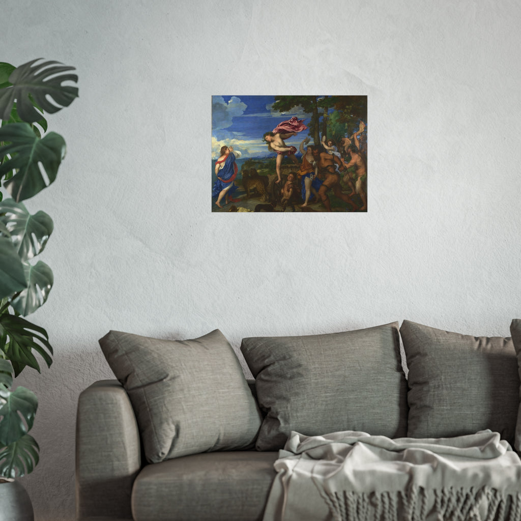 Titian Bacchus and Ariadne | Fine Art Poster
