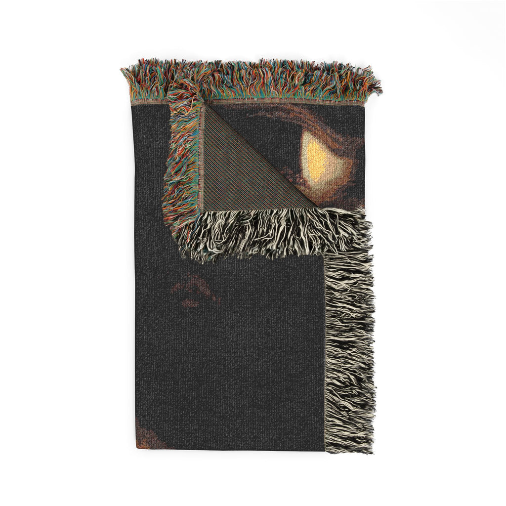 Judith at the Banquet of Holofernes (previously known as Artemisia), by Rembrandt, from Prado in Google Earth | Woven Tapestry Blanket