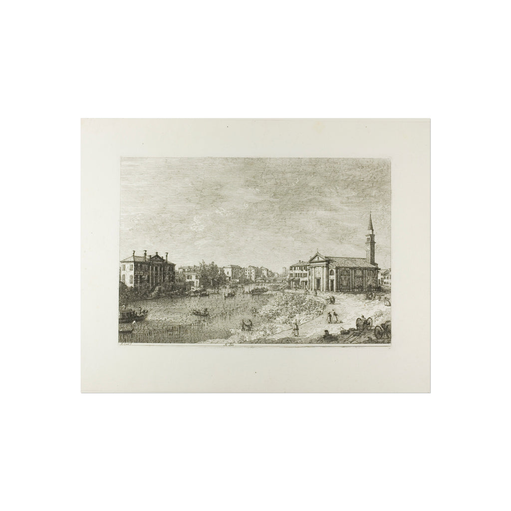 Canaletto - Al Dolo, from Vedute | Fine Art Poster