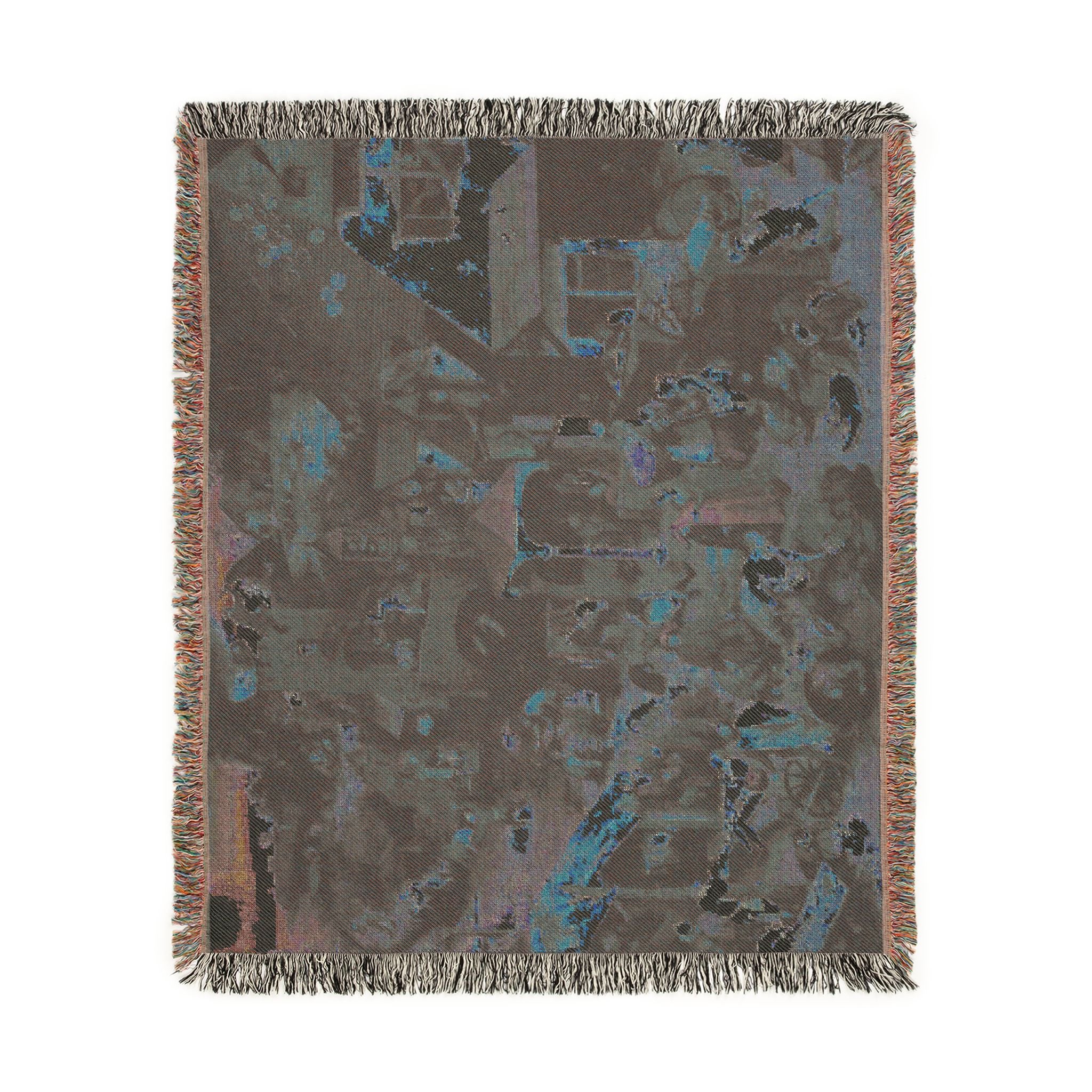Pieter Brueghel the Elder - The Dutch Proverbs - Google Art Project | Woven Tapestry Blanket
