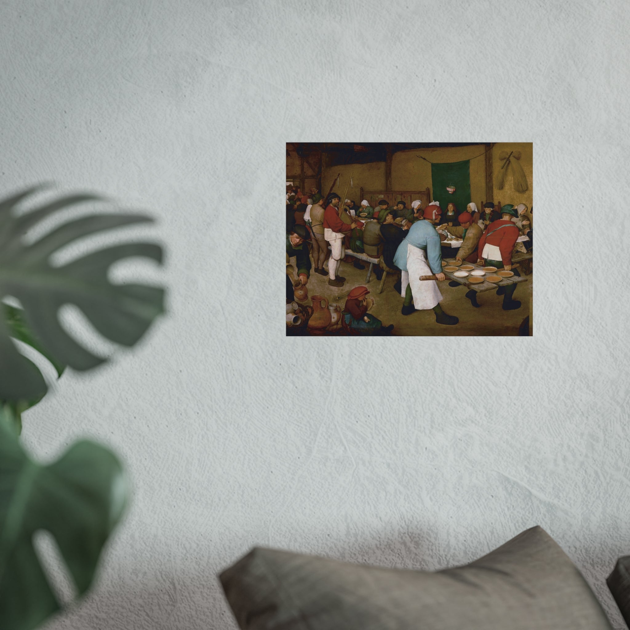 Pieter Bruegel the Elder - Peasant Wedding - Google Art Project 2 | Fine Art Poster
