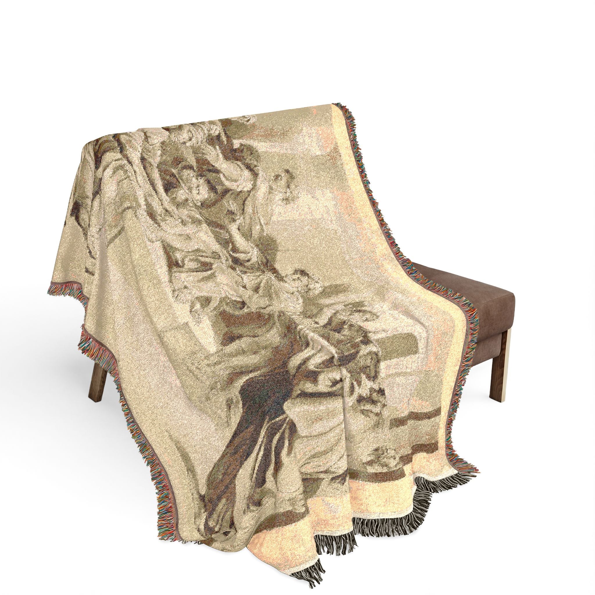 Blinding of Elymas John Constable Tapestry Blanket