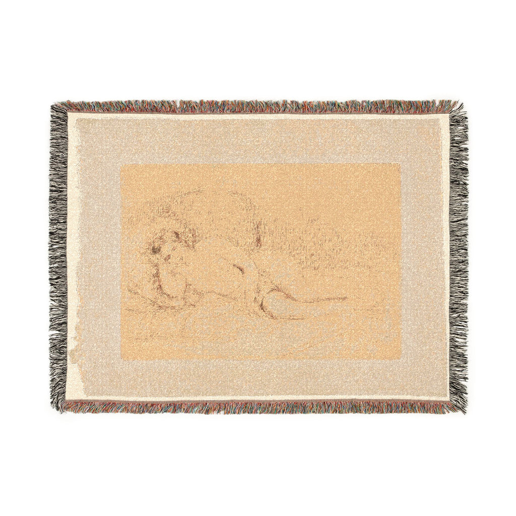 Pierre-Auguste Renoir - Reclining Nude | Woven Tapestry Blanket