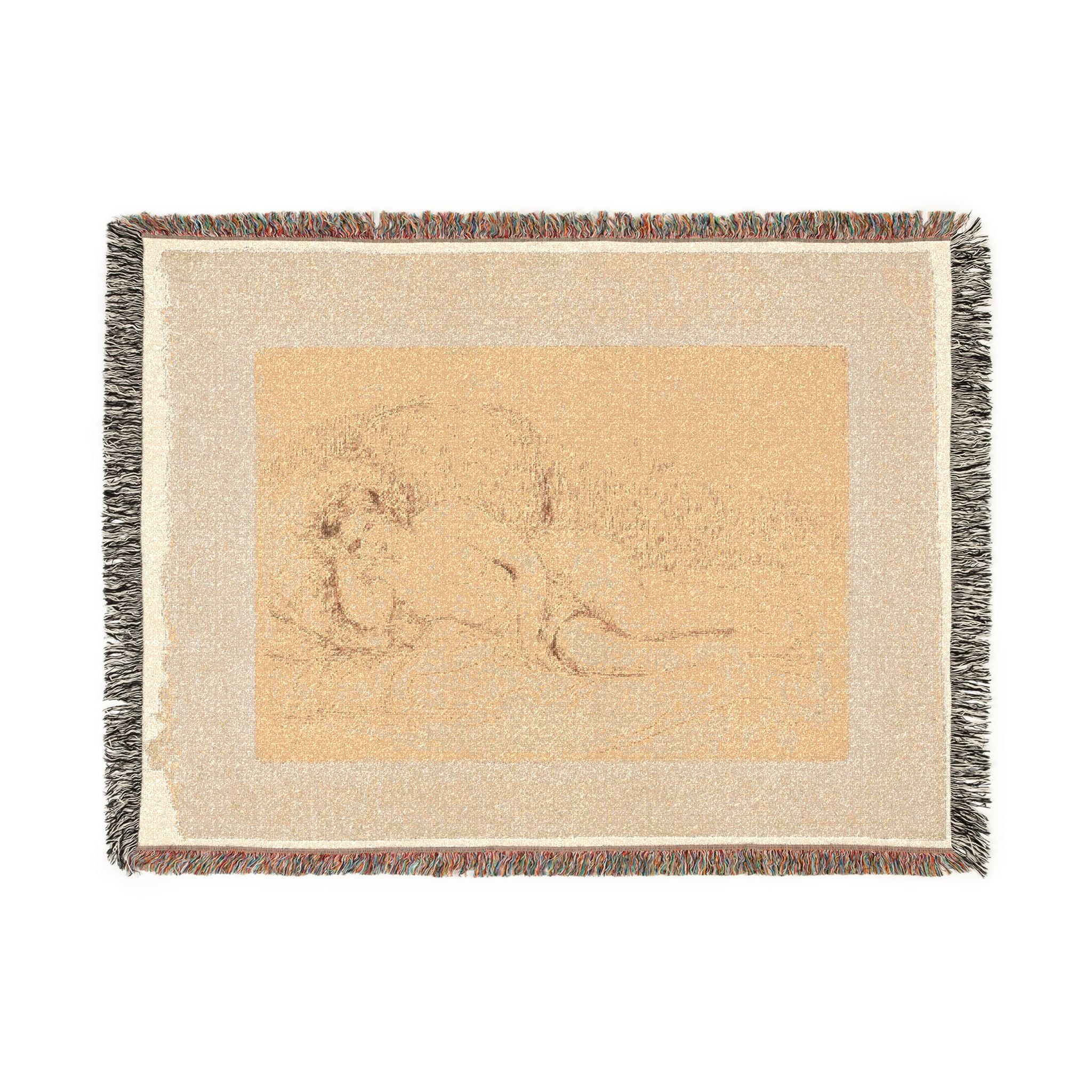 Pierre-Auguste Renoir - Reclining Nude | Woven Tapestry Blanket