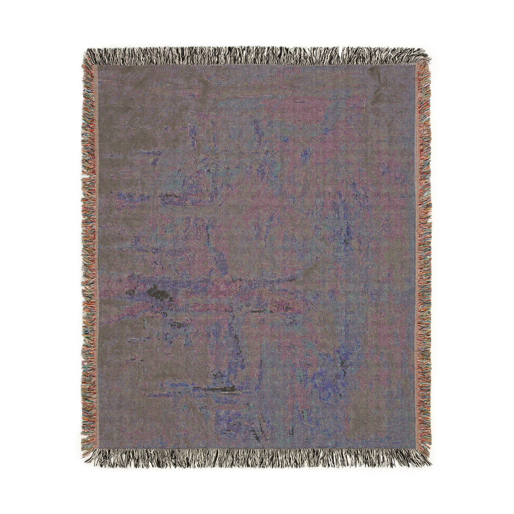 Berthe Morisot - Forêt de Compiègne | Woven Tapestry Blanket