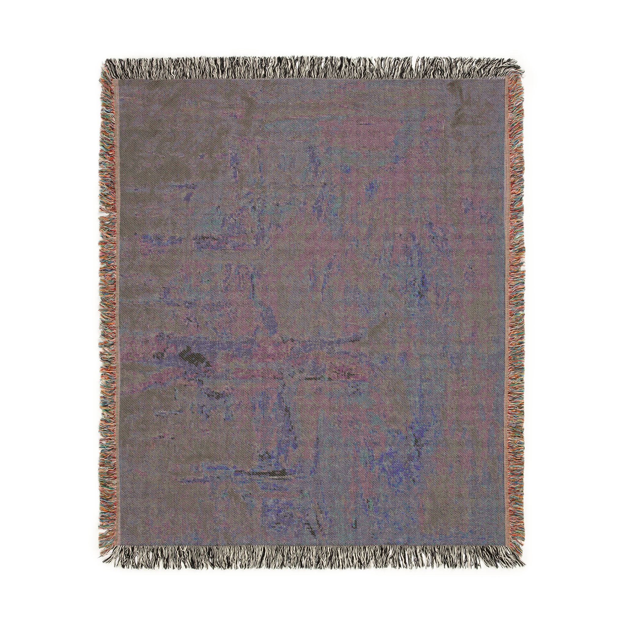 Berthe Morisot - Forêt de Compiègne | Woven Tapestry Blanket