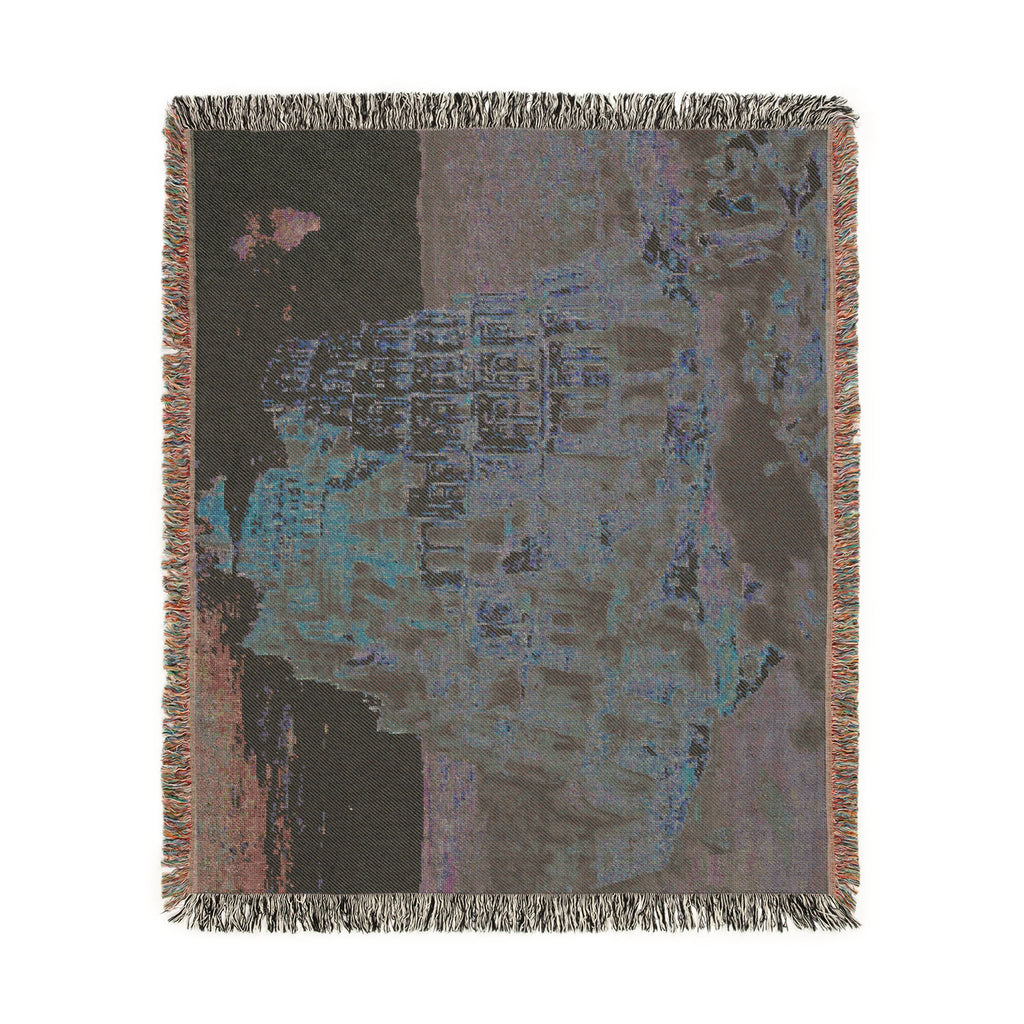 Pieter Bruegel the Elder - The Tower of Babel (Vienna) - Google Art Project - edited | Woven Tapestry Blanket