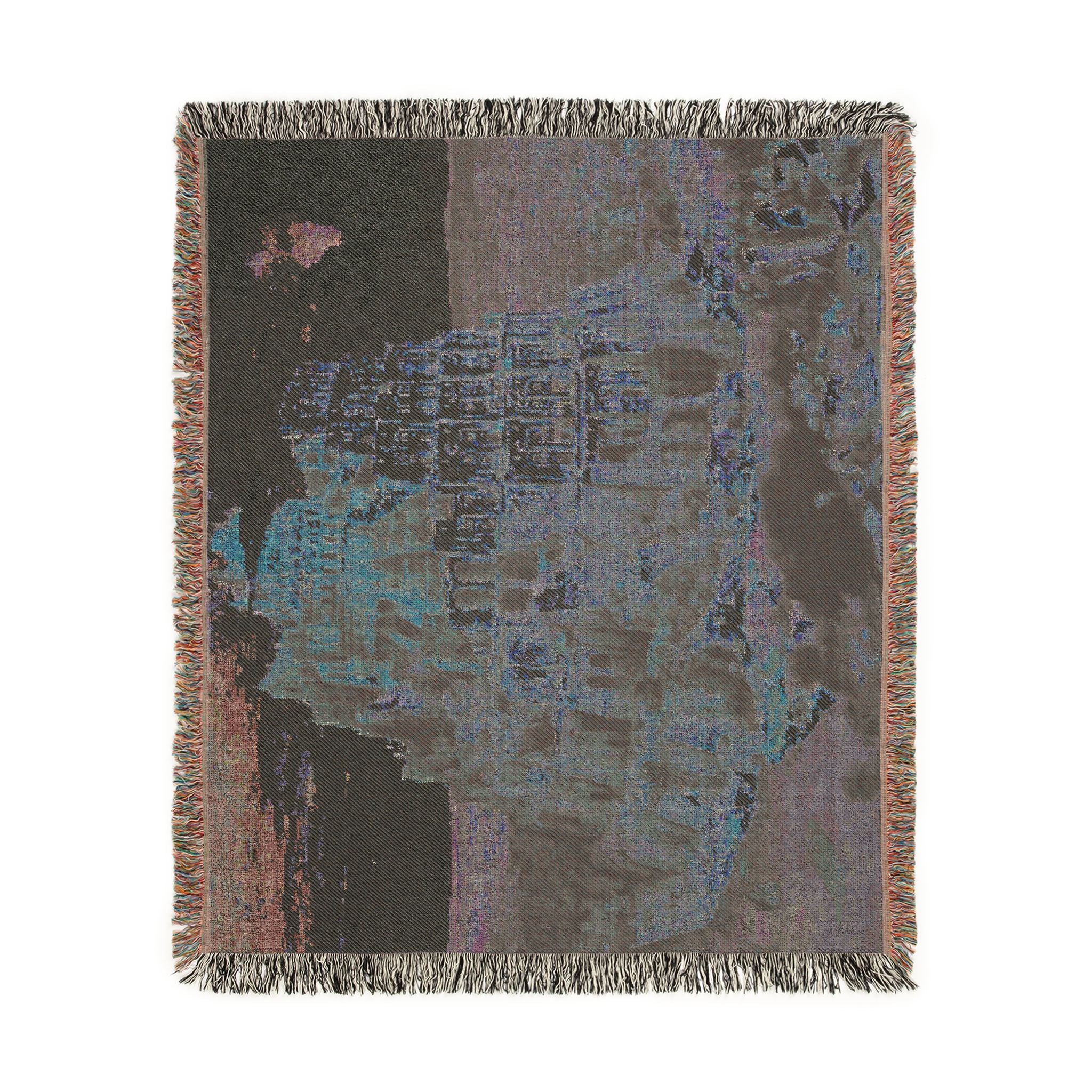 Pieter Bruegel the Elder - The Tower of Babel (Vienna) - Google Art Project - edited | Woven Tapestry Blanket