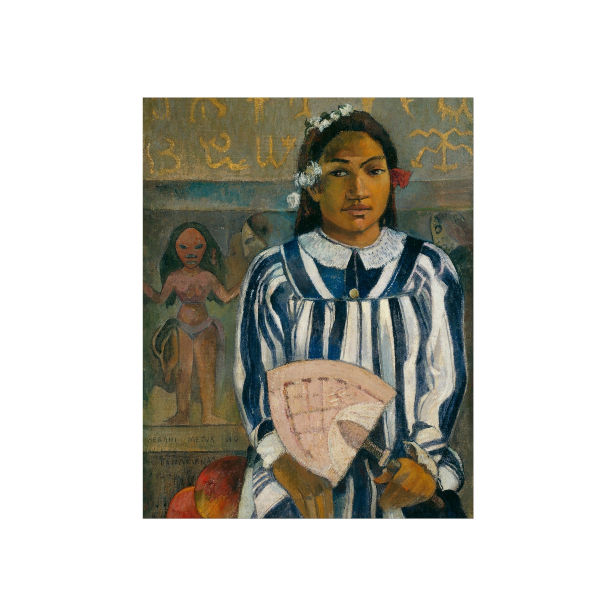 Paul Gauguin - The Ancestors of Tehamana | Fine Art Poster