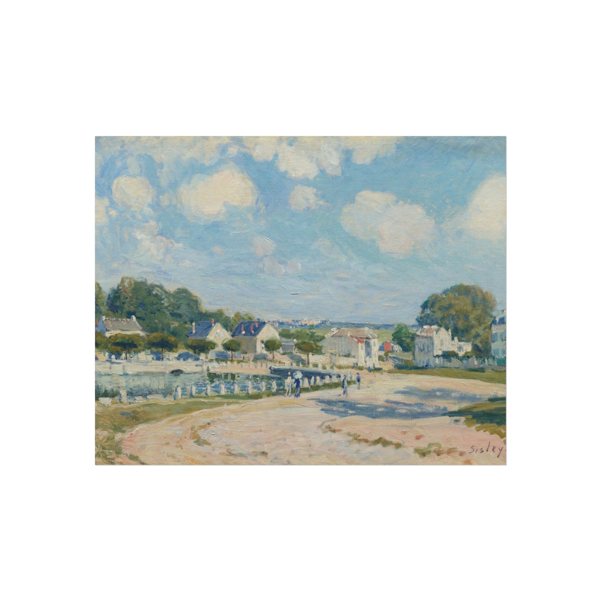 Watering Place at Marly Alfred Sisley Fine Art Poster