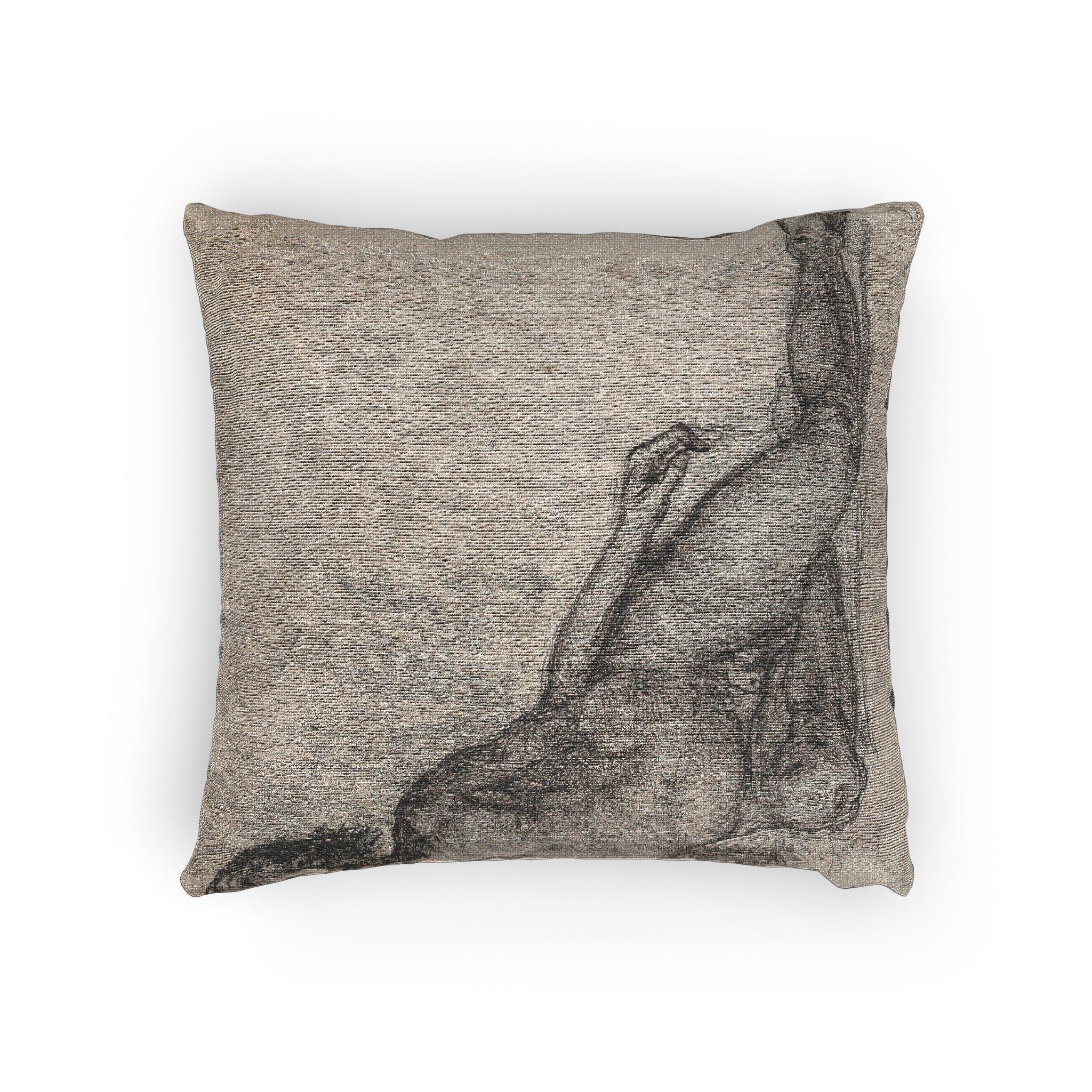 Paul Cezanne - Male Nude | Woven Pillow