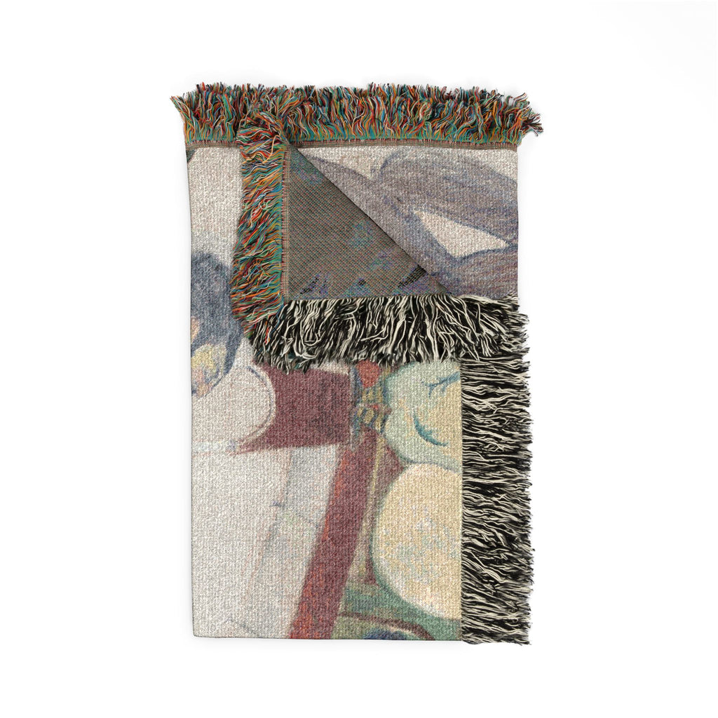 Henri de Toulouse-Lautrec - Equestrienne (At the Cirque Fernando) | Woven Tapestry Blanket