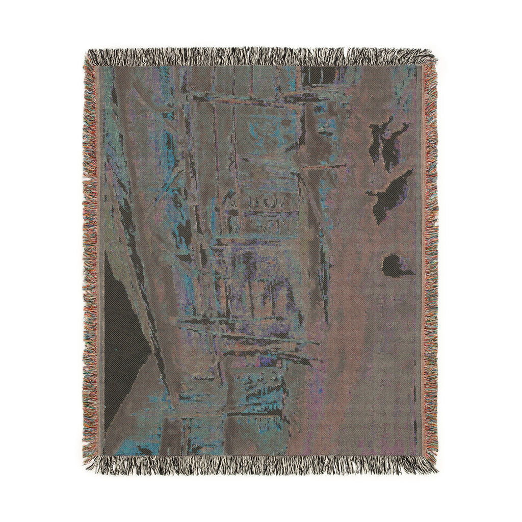 John Singer Sargent - Woodsheds, Tyrol | Woven Tapestry Blanket