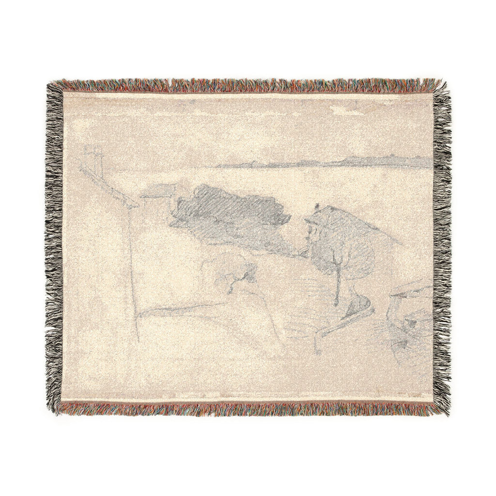 Paul Cezanne - L'Estaque | Woven Tapestry Blanket