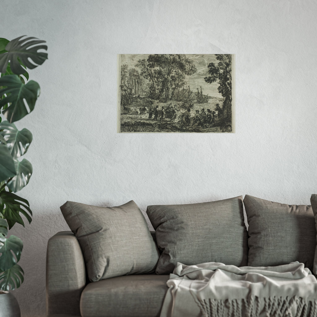 Claude Lorrain - The Rape of Europa | Fine Art Poster