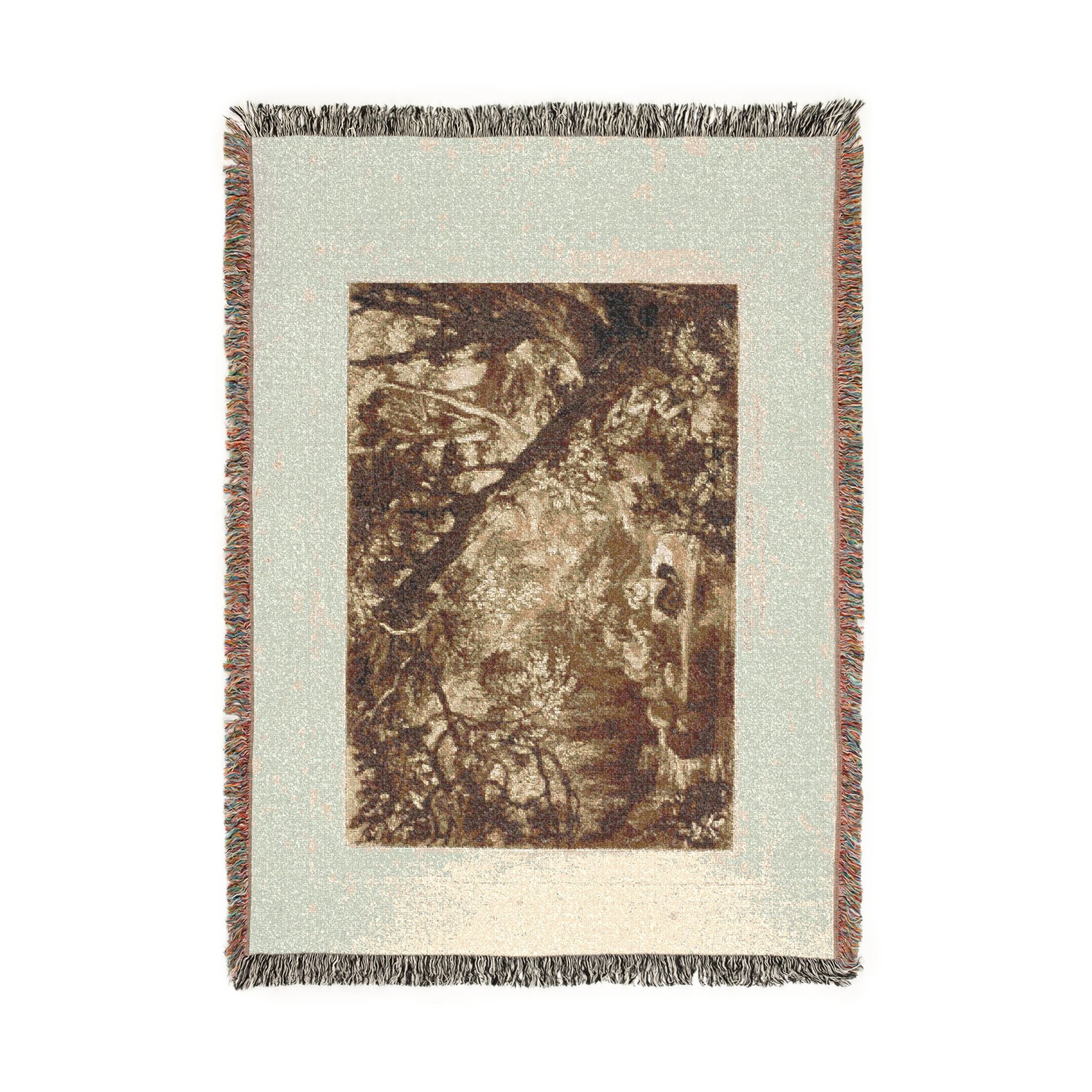 Joseph Mallord William Turner - Aesacus and Hesperie, plate 66 from Liber Studiorum | Woven Tapestry Blanket