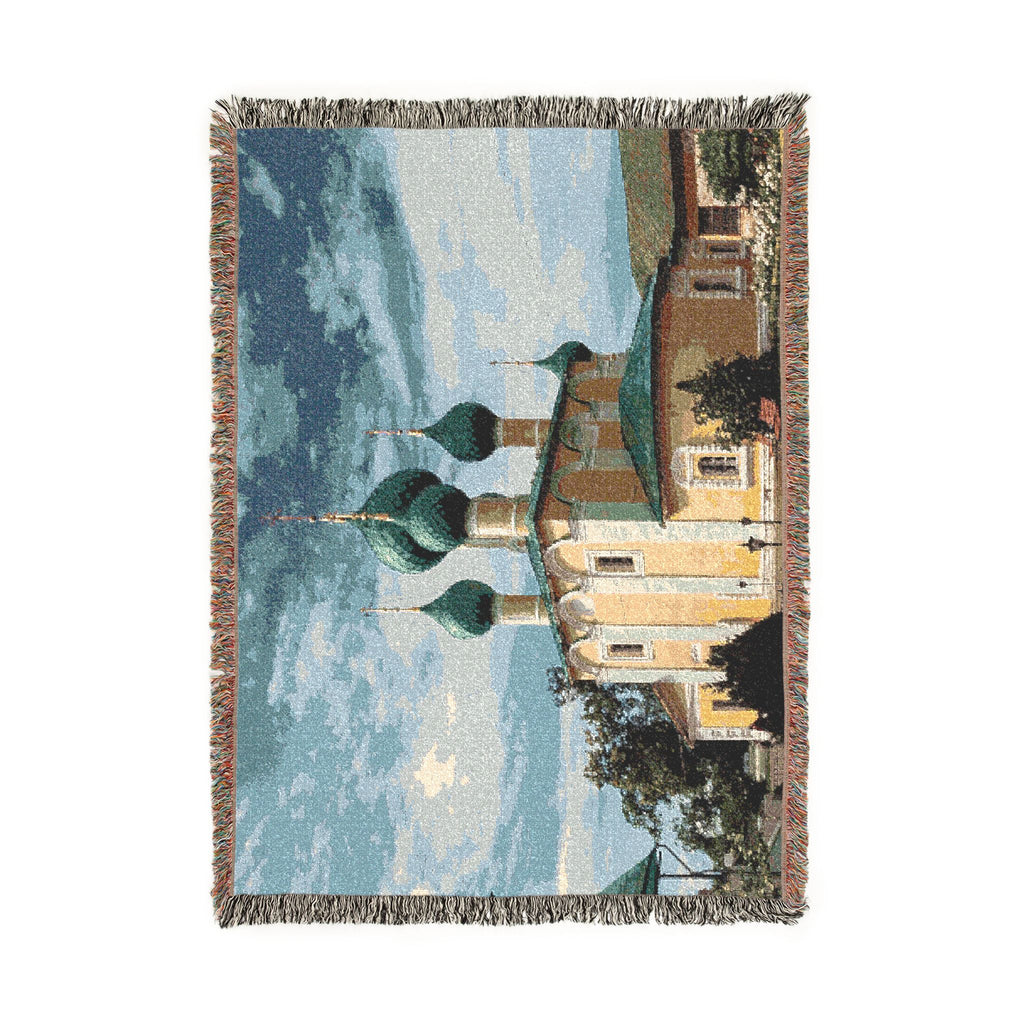 Church of the Beheading of Saint John the Baptist Alekseyevsky Monastery Uglich 2023-07-22 7452 | Woven Tapestry Blanket
