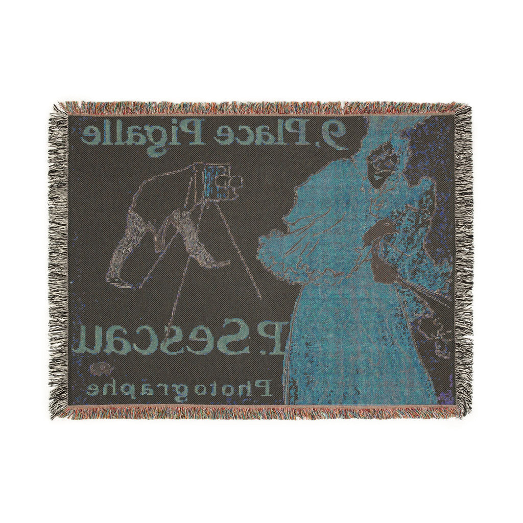 Henri de Toulouse-Lautrec - The Photographer Sescau | Woven Tapestry Blanket