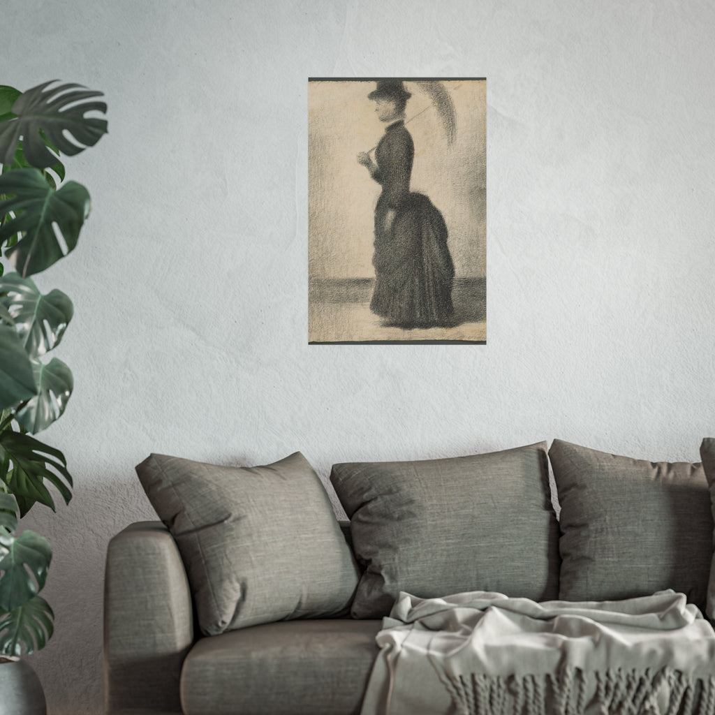 Georges Seurat - Woman Walking with a Parasol | Fine Art Poster