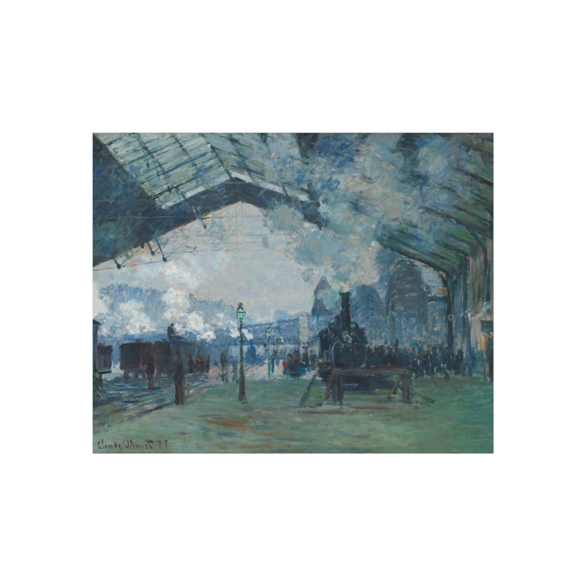Claude Monet - Gare Saint-Lazare | Fine Art Poster